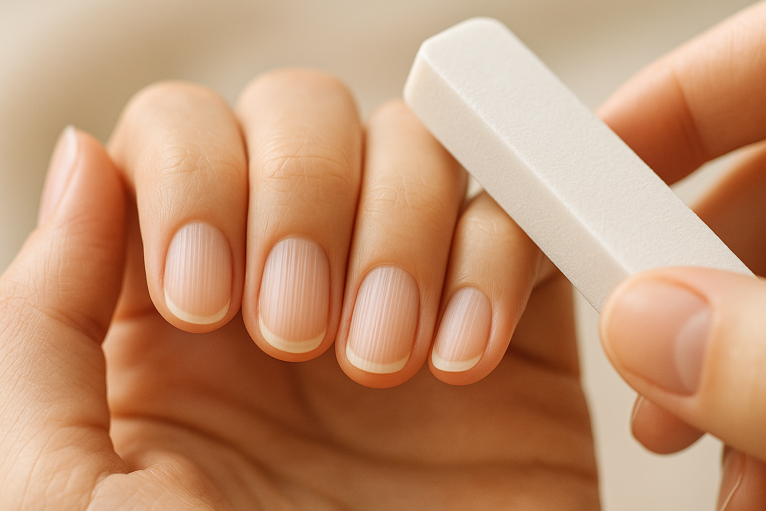 Should You Buff the Ridges Out of Your Nails? Why Nail Experts Say Don't